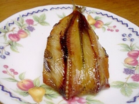 自家製 イワシの一夜干し